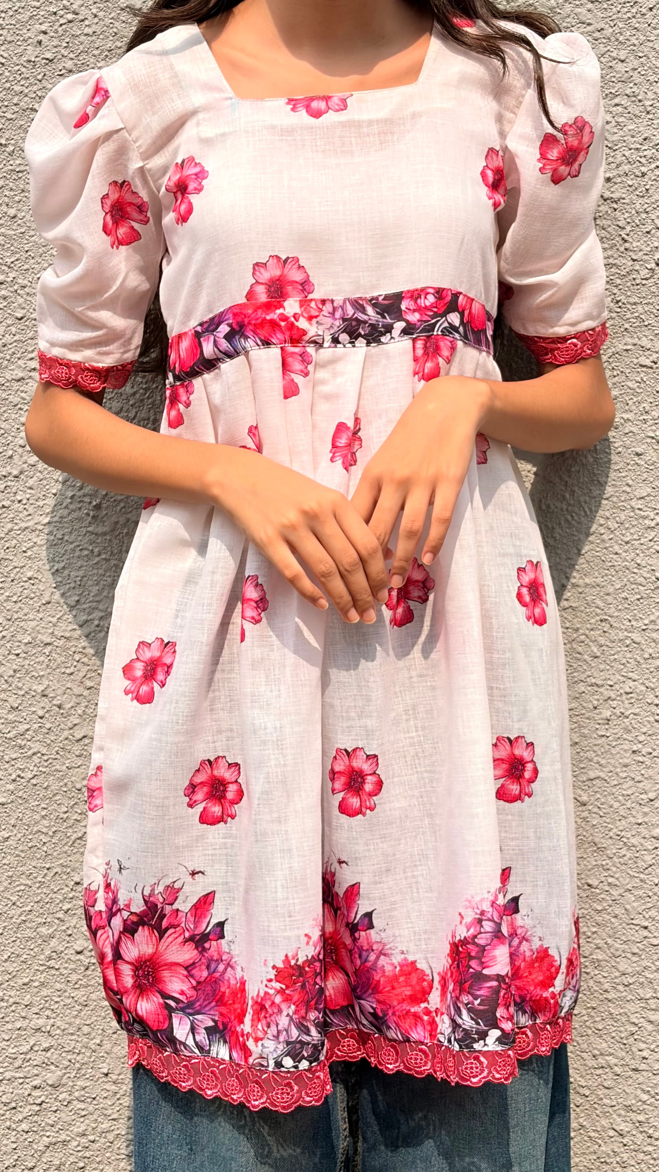 Frock-style kurti view 3