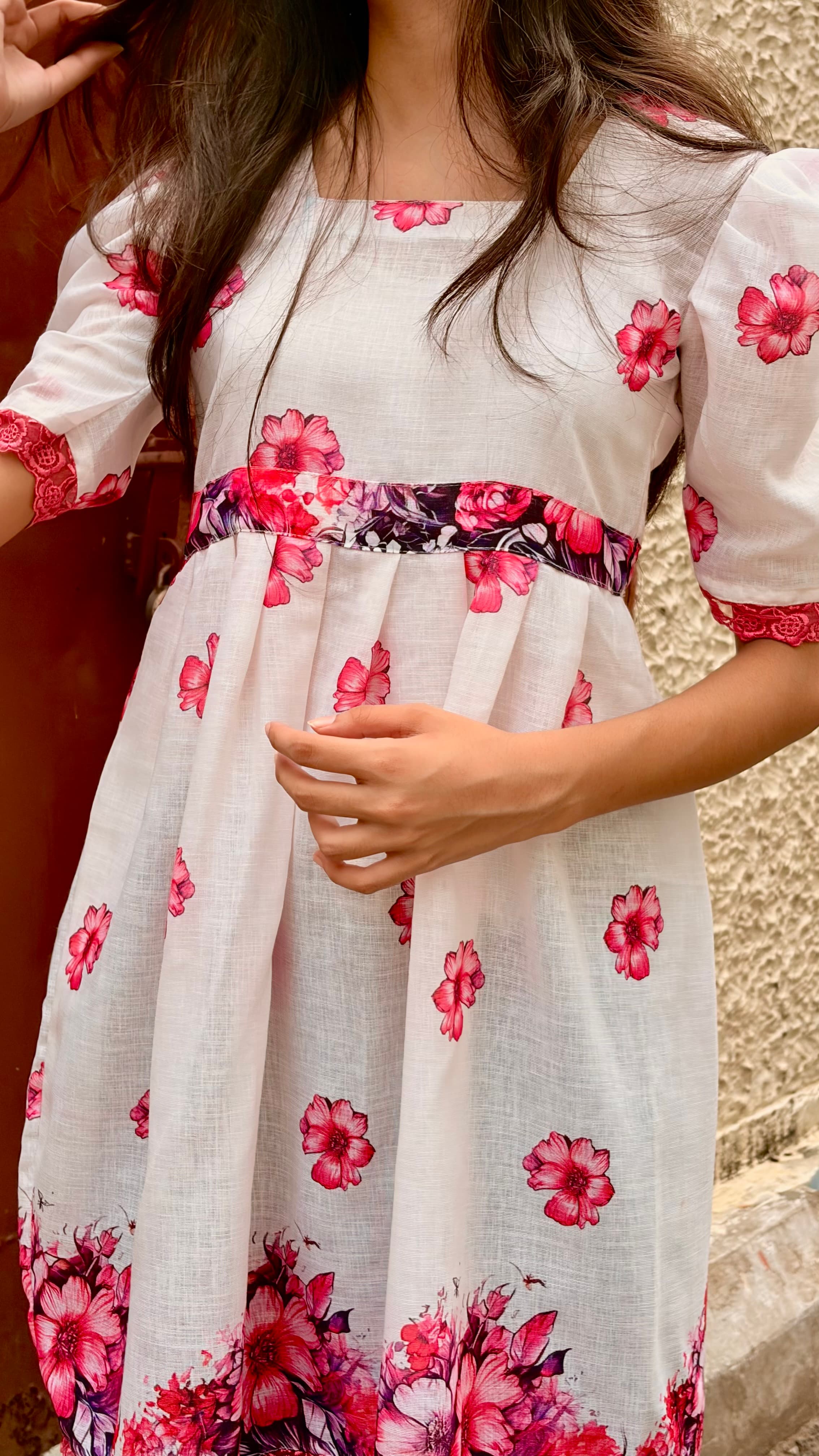 Frock-style kurti view 4